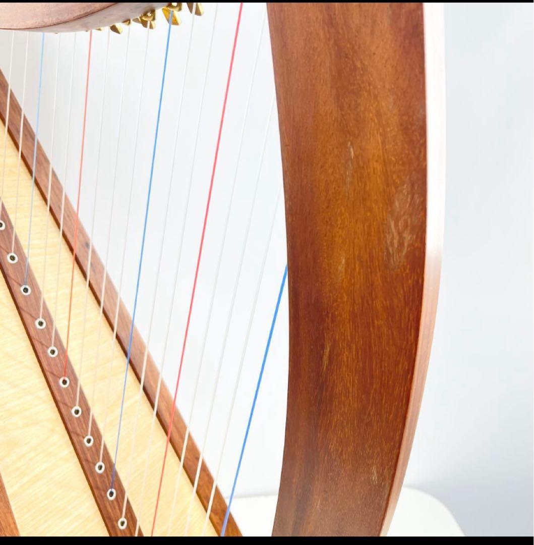 グレースハープ インターナショナル 木製 22弦 ハープ 本体