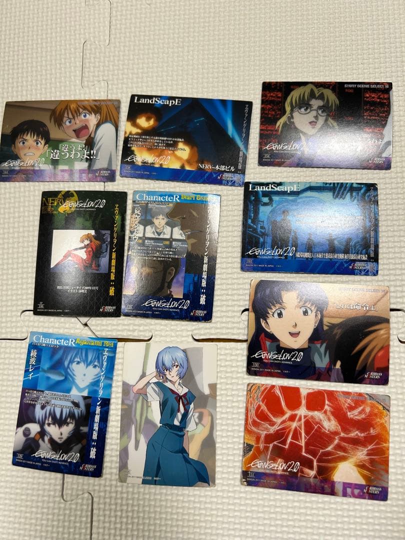 エヴァンゲリオン　カード　まとめ売り