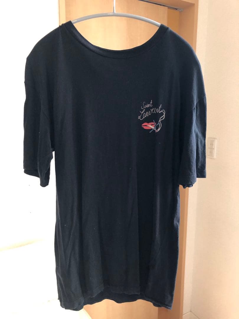 サンローラン スモーキング Tシャツ 黒