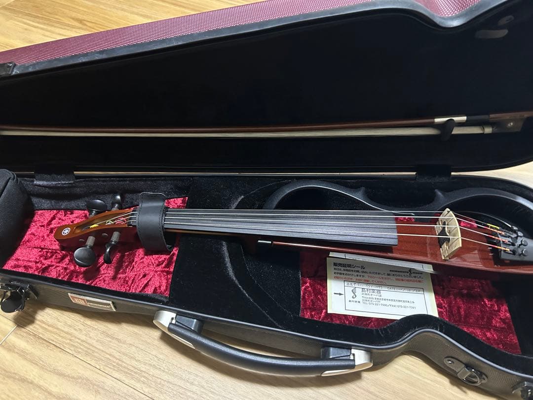 【美品】YAMAHA YSV104S サイレントバイオリンセット