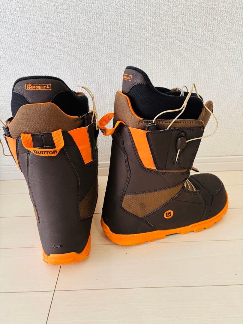 Burton MOTO アジアンフィットスノーボードブーツ ブラウン28cm
