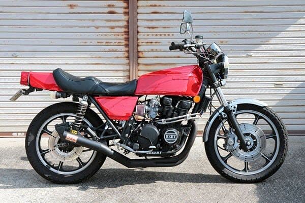 新品【566】 Z400FX 外装セット 赤 タンク サイドカバー テールカウル