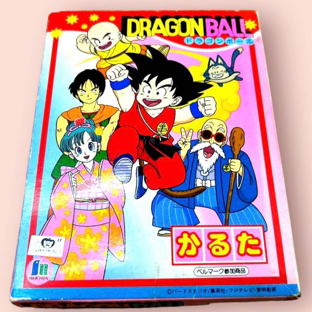 ドラゴンボール かるた 初期 レア 絵柄の色が多色使いで最高‼️鳥山明