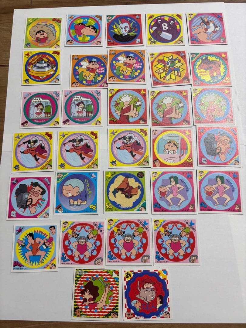 クレヨンしんちゃん　オラのポグ　31枚　レトロ　レア