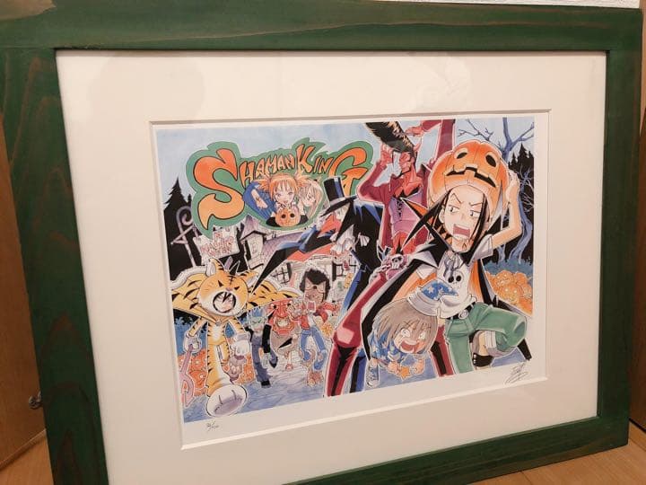 正規品】シャーマンキング 直筆サイン 複製原画 武井宏之