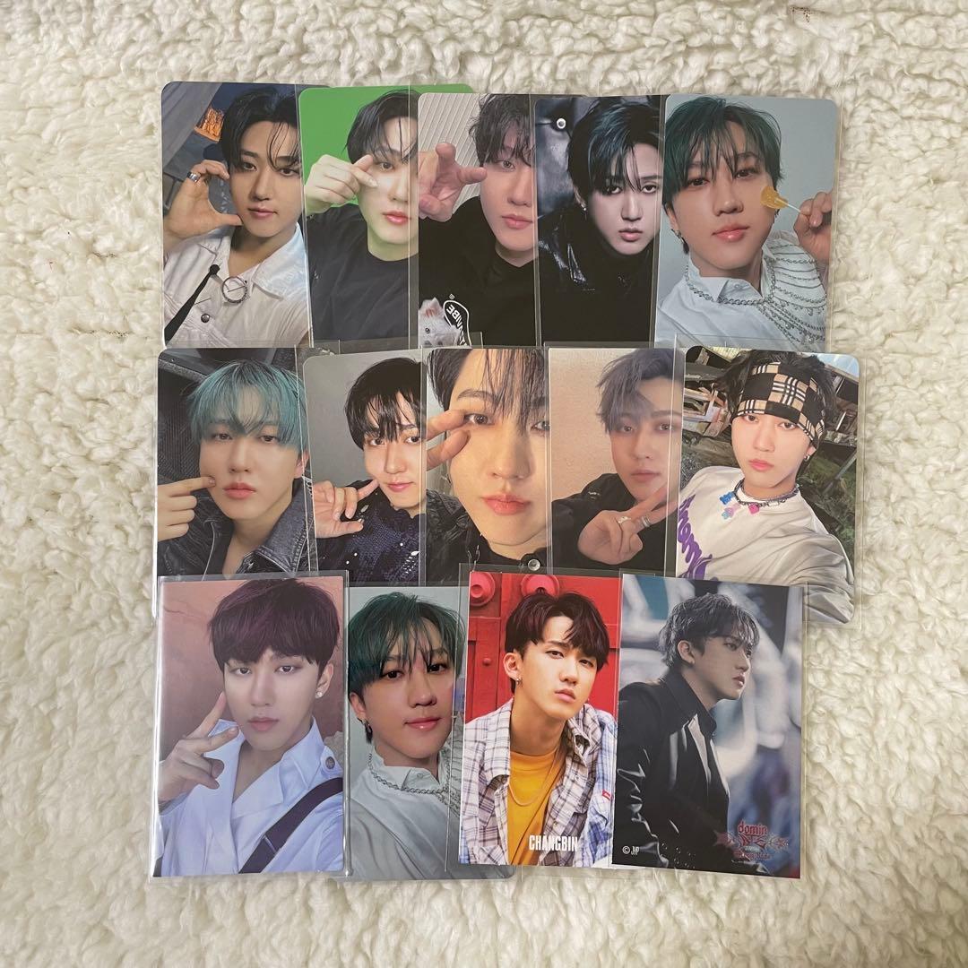 straykids チャンビン トレカ まとめ売り - メルカリ