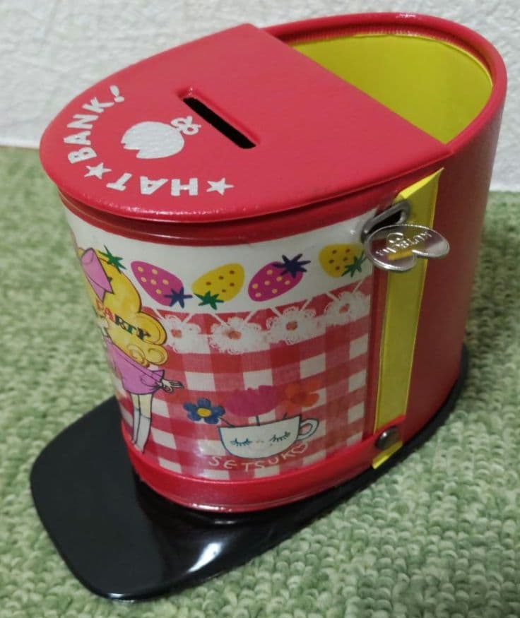 激レア 田村セツコ セツコパップ ツインハット えんぴつたて貯金箱 昭和レトロ