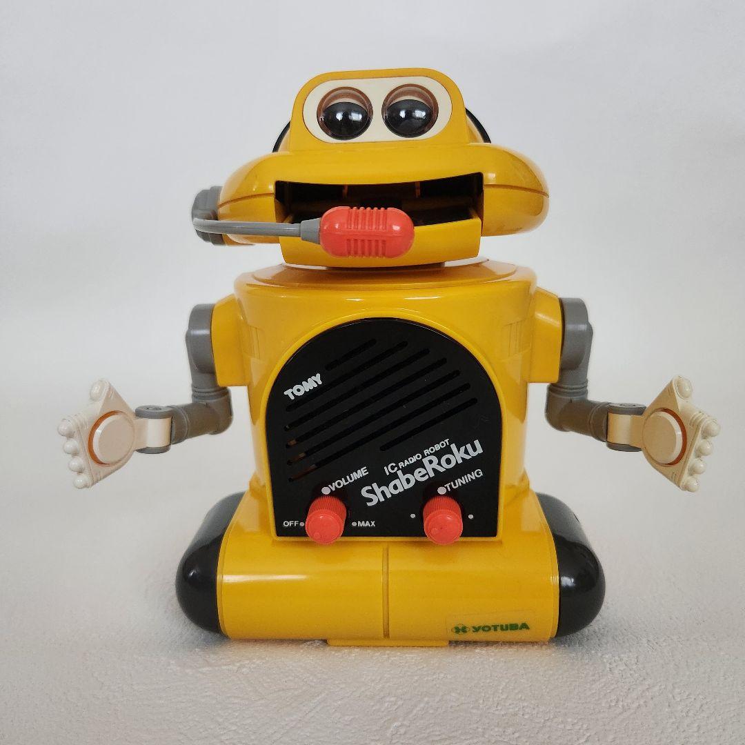ジャンク品】TOMY おしゃべりラジオロボ しゃべろく 昭和レトロ - メルカリ