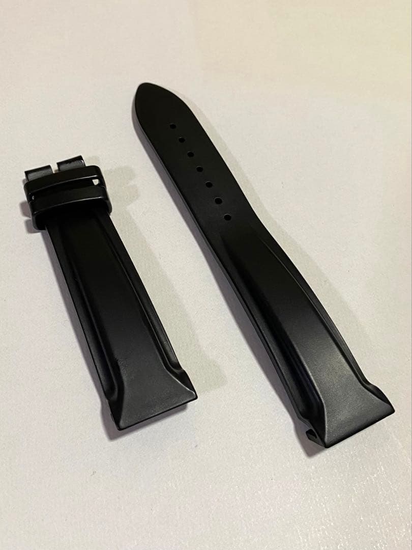 19mm フランクミュラー 純正 ブラック ラバー ストラップ ベルト