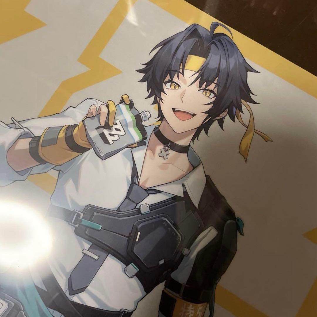 ゼンゼロ 浅羽悠真 クリアファイル ステッカー ファミマ ゼンレス