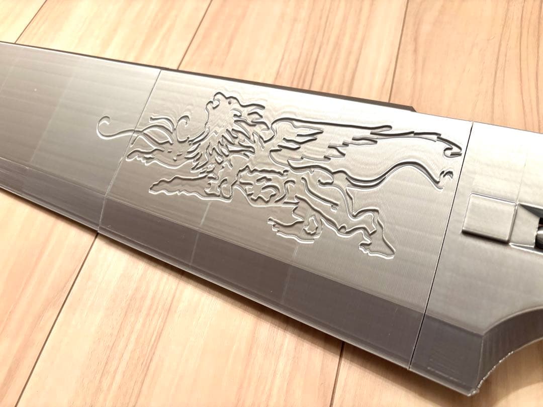 フルサイズ ファイナルファンタジーVIII ガンブレード (金屬なし）