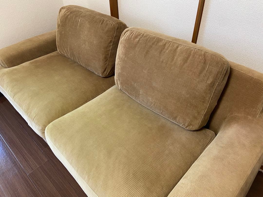 【がーすー】unico GREIG(グレイグ) 3シーターソファ