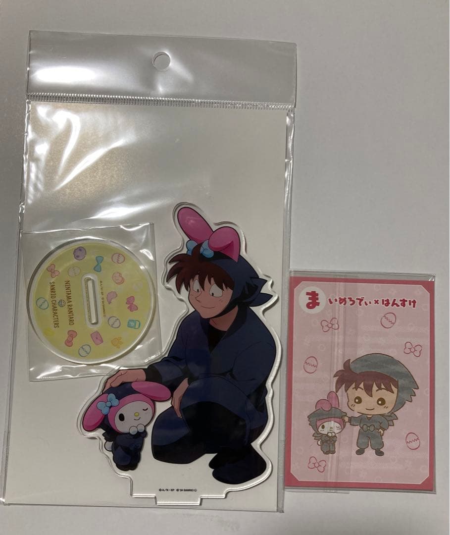 サンリオ コラボ アクリルスタンド アクスタ きり丸 土井半助忍たま乱太郎