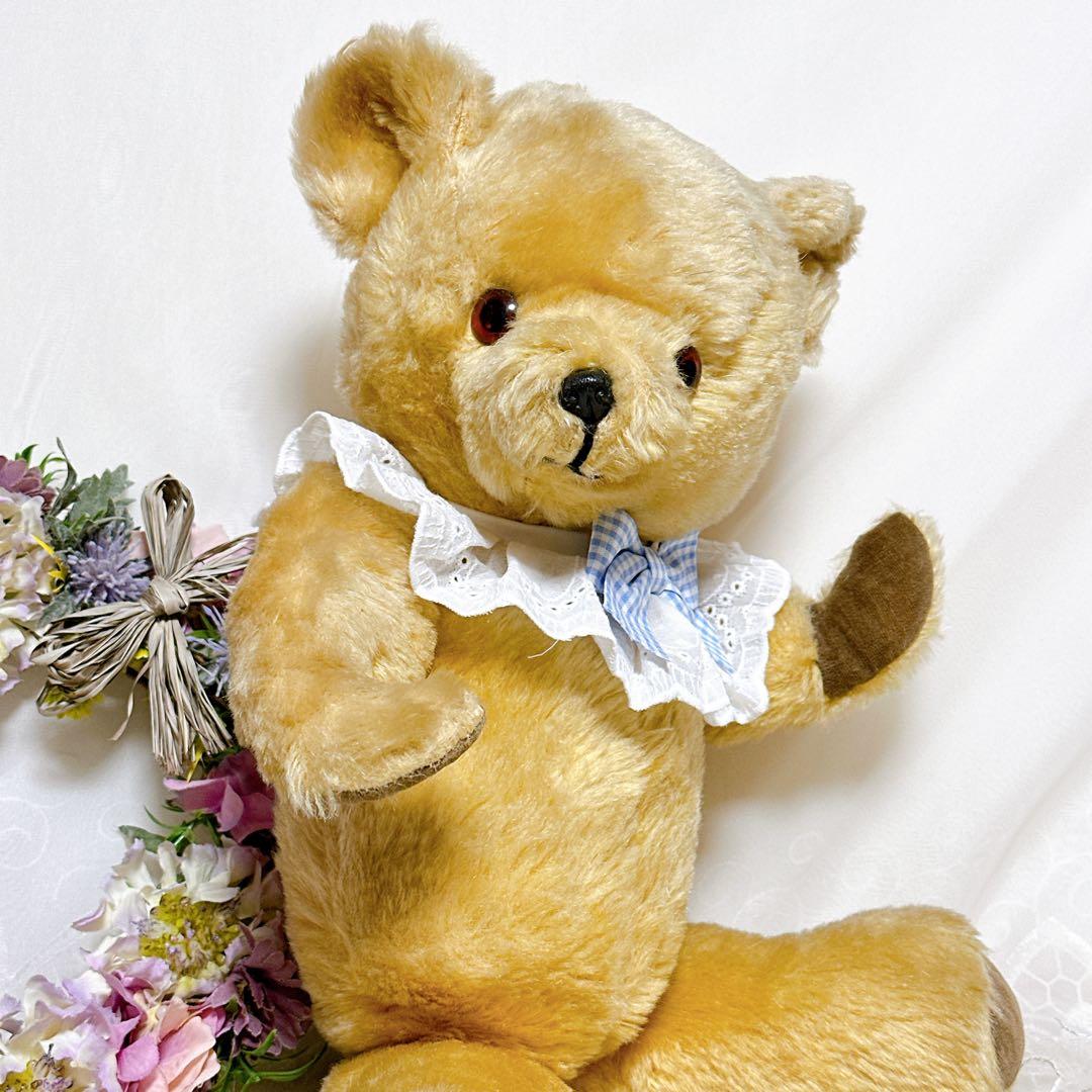 ❤️ペディグリー❤️綺麗なアンティークベア　イギリス　テディベア　ビンテージ