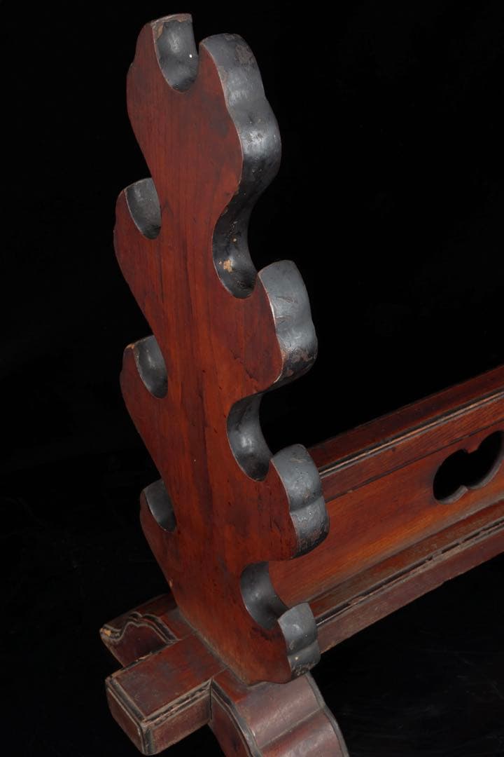 多刀掛け 七振掛 七刀掛 刀立て 刀掛け 槍掛け 高さ52㎝ 武具 剣具 刀装具