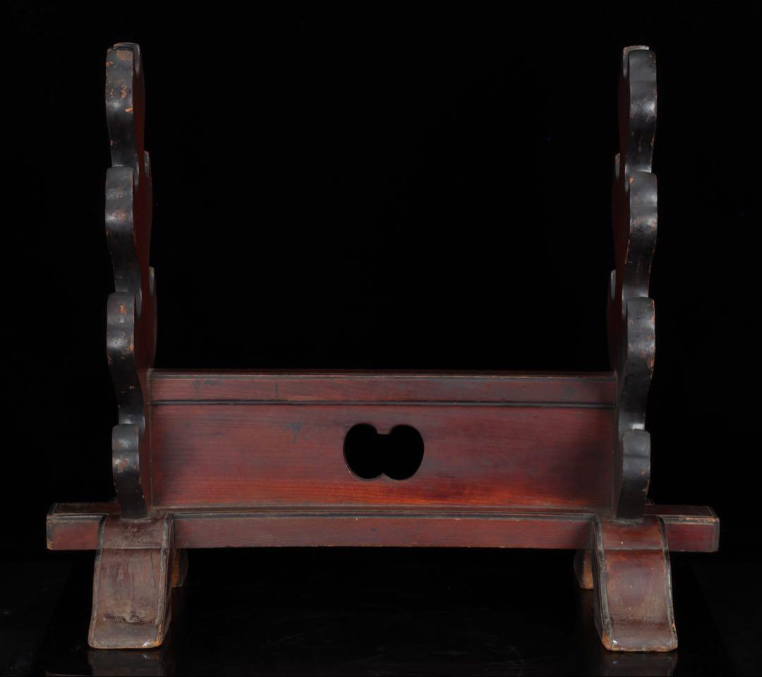 多刀掛け 七振掛 七刀掛 刀立て 刀掛け 槍掛け 高さ52㎝ 武具 剣具 刀装具