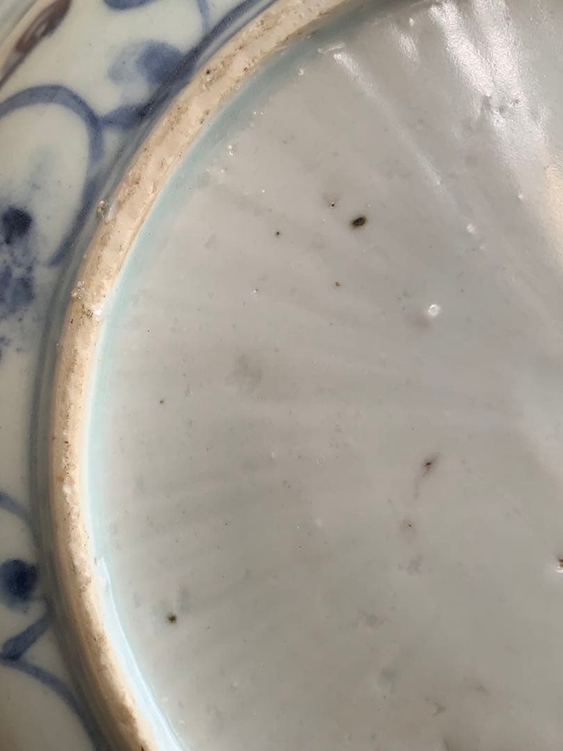 中国明時代早中期染付お皿