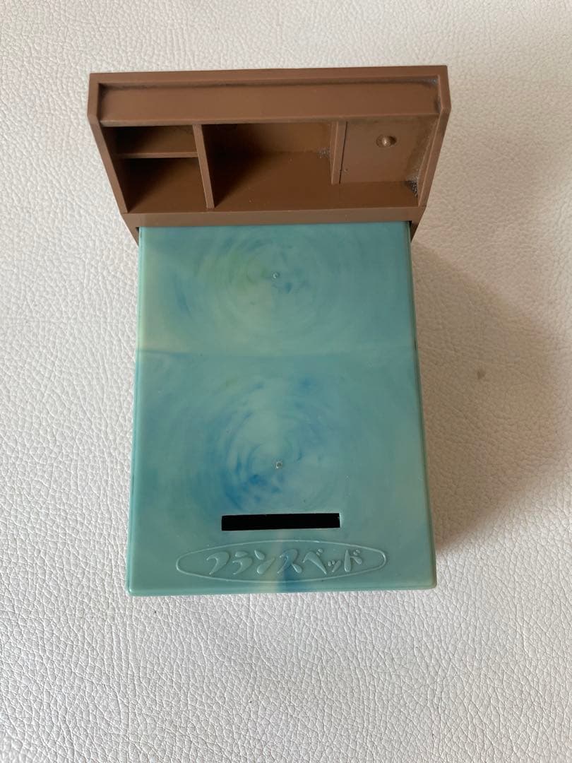 フランスベッド ベッド型 貯金箱 樹脂製 希少品 非売品 ノベルティグッズ 中古