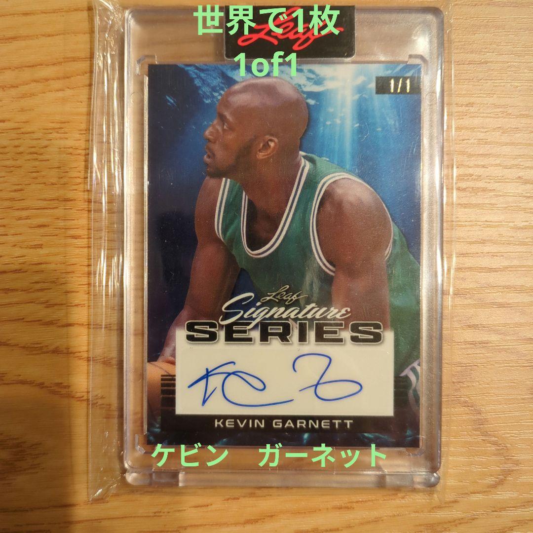 Leaf NBA Kevin Garnett 1/1 直筆サイン - メルカリ