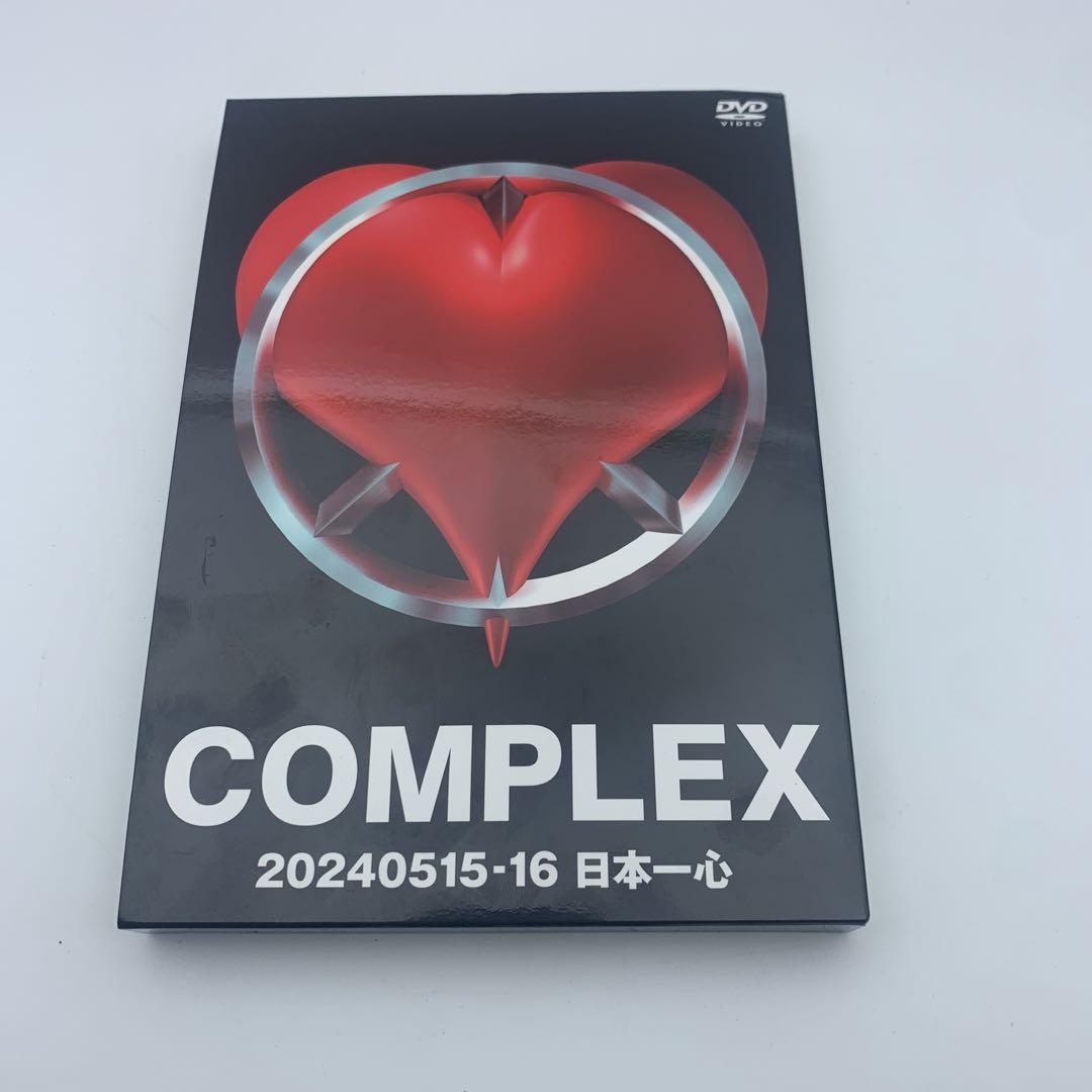 COMPLEX 20240515-16 日本一心 DVD COMPLEX 20240515-16 日本一心」 Blu-ray/DVD 完全予約生産 発売決定