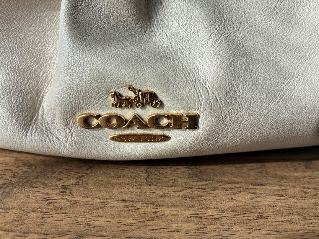 【しの様❤️専用】コーチ　フェイ　ドローストリングバック　現行品　ホワイト