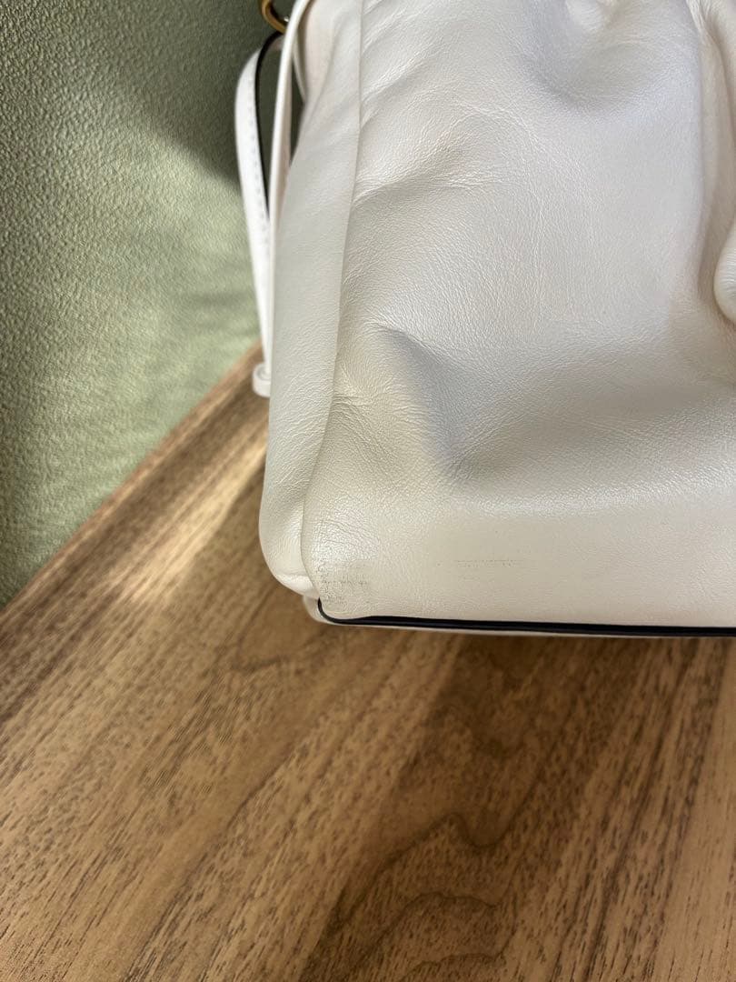 【しの様❤️専用】コーチ　フェイ　ドローストリングバック　現行品　ホワイト