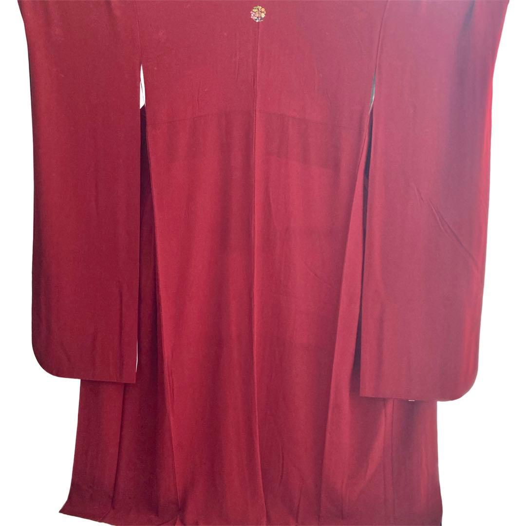 ☆ 4848♥️断捨離中様専用☆赤 寛斎 無地 振袖6点