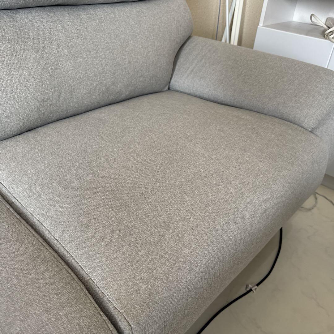 3人掛け布張りソファ(MK02 KD LGY) - メルカリ