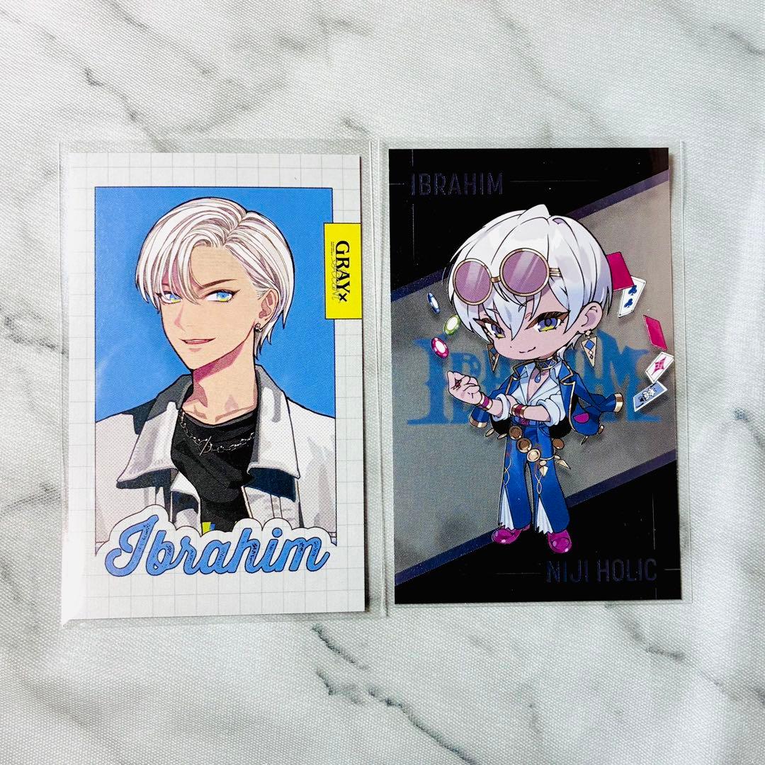 GRAY×ACCENT & NIJI HOLIC】チェキ イブラヒム 2点 - メルカリ