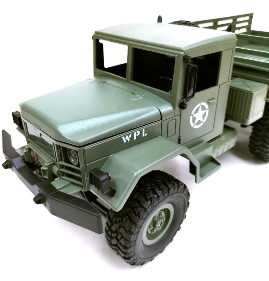1/16ミリタリートラックラジコン　6輪駆動クローラータイプ　WPL　B-16