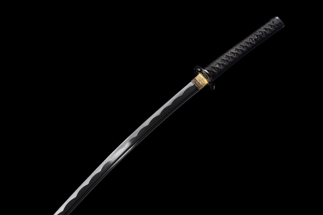 1046-武具 刀装具 日本刀　模造刀 居合刀 武士道 武蔵 鑑賞用 手鍛造打