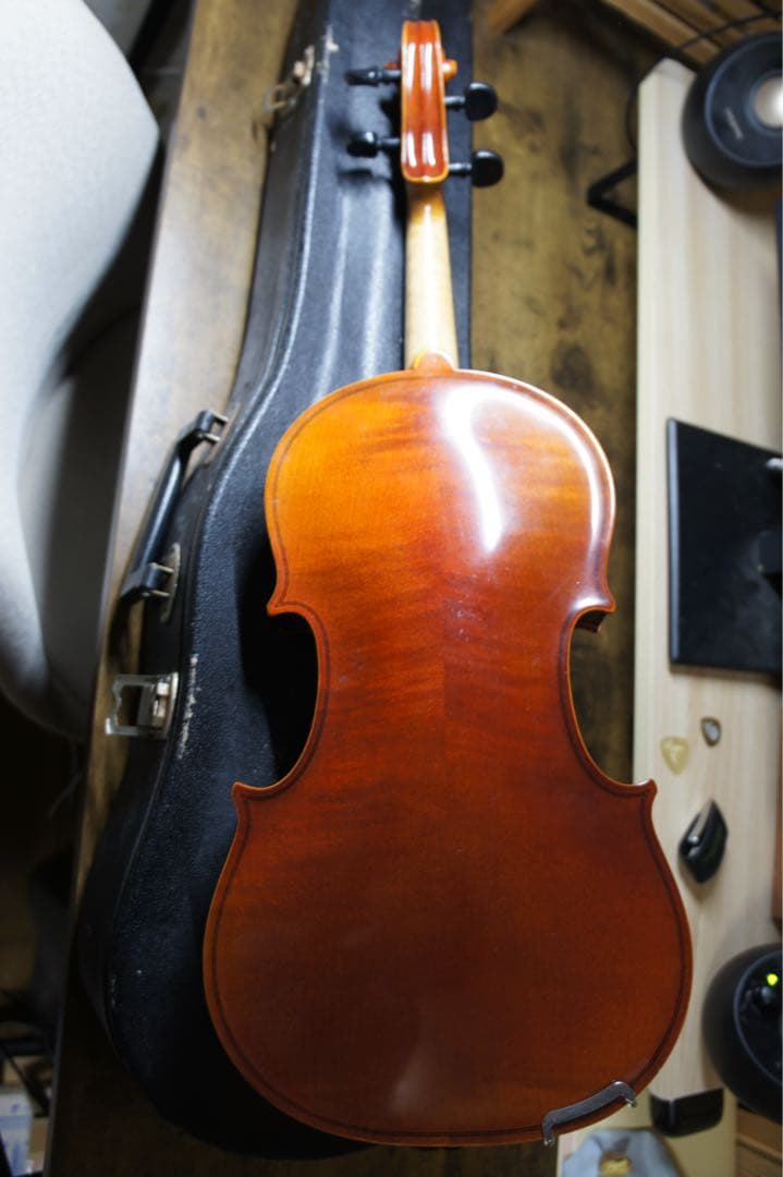 suzuki violin 4/4 no.220 ハードケース 弓 中古品