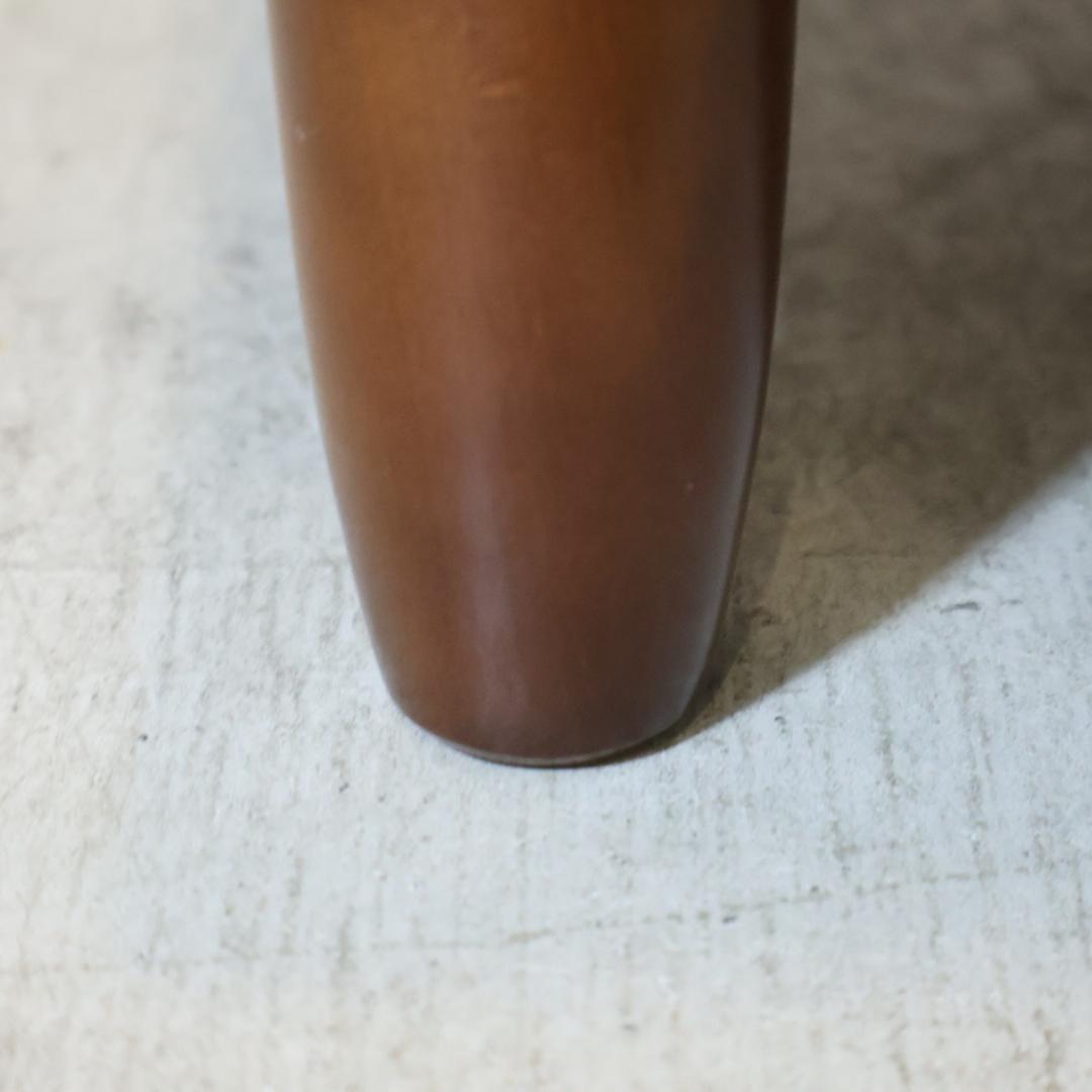 Karimoku60 モケットグリーン オットマン スツール レトロモダン