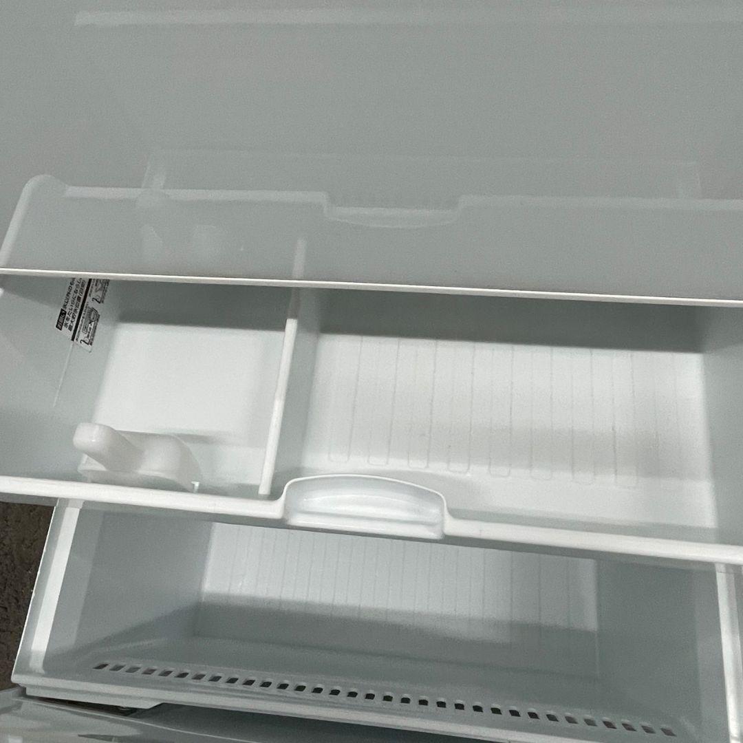 冷蔵庫 大型 設置無料 363ℓ 自動製氷 安い ガラスパネル 白 綺麗