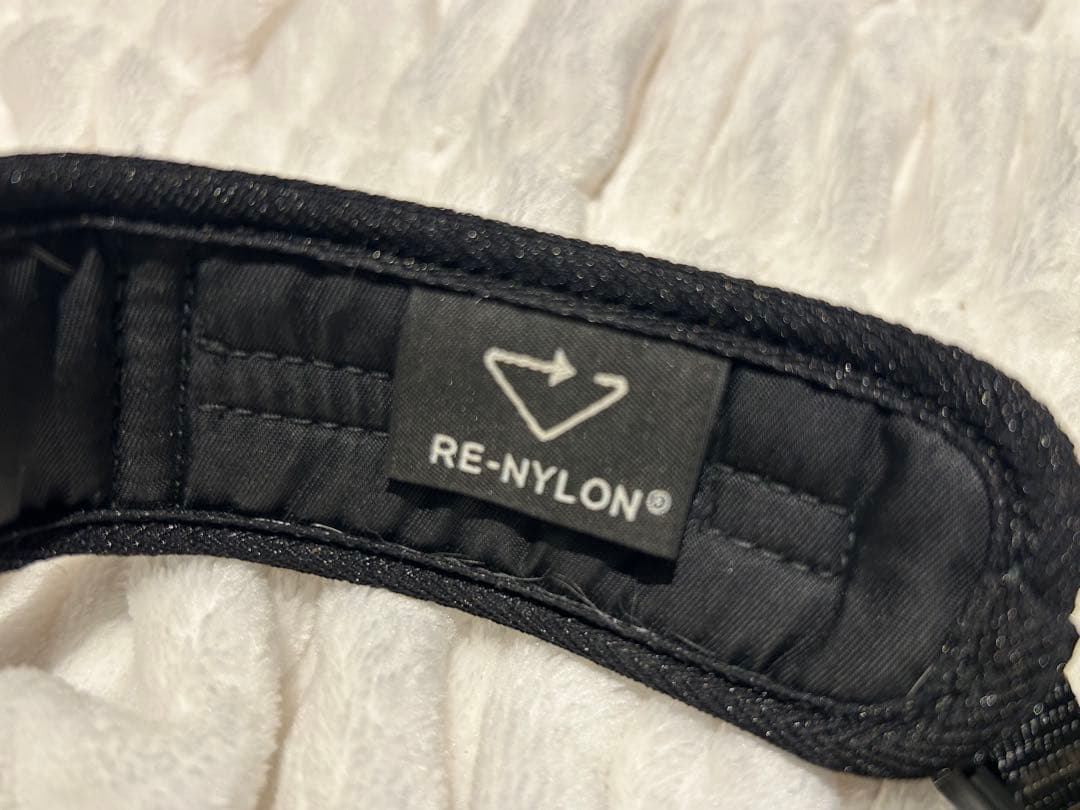 PRADA ナイロン ブラック ペット 犬用 首輪 ネックレス