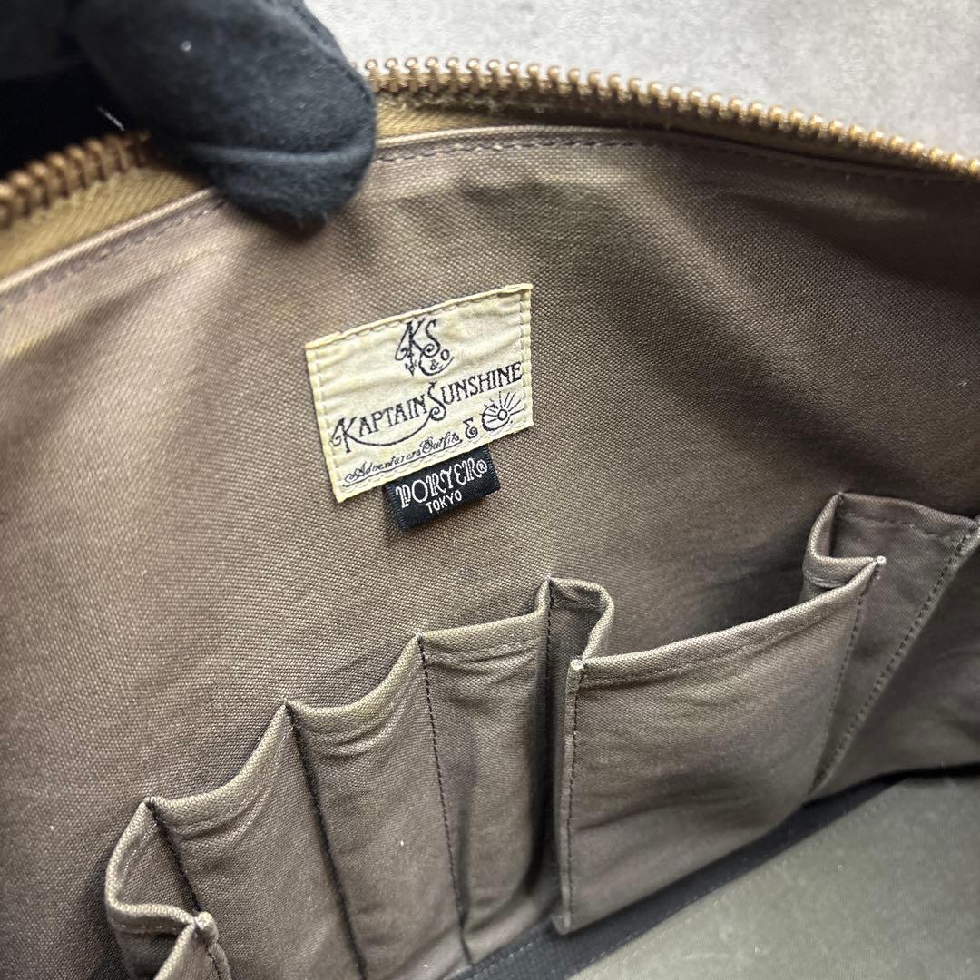 激レア！KAPTAIN SUNSHINE×PORTER　2wayビジネスバッグ