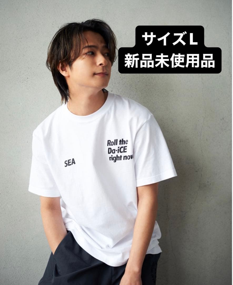 Da-iCE × WIND AND SEA Tシャツ ホワイト L - メルカリ