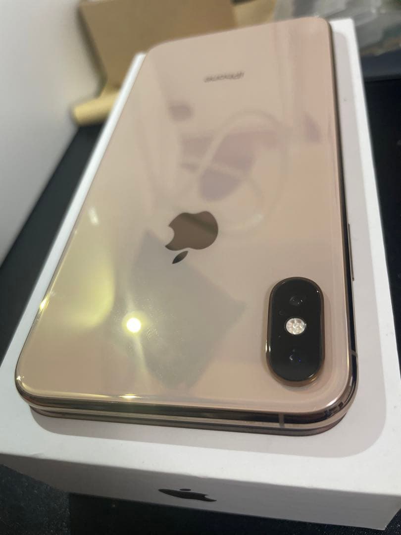 ジャンク品iPhone Xs Max ゴールド 512GB