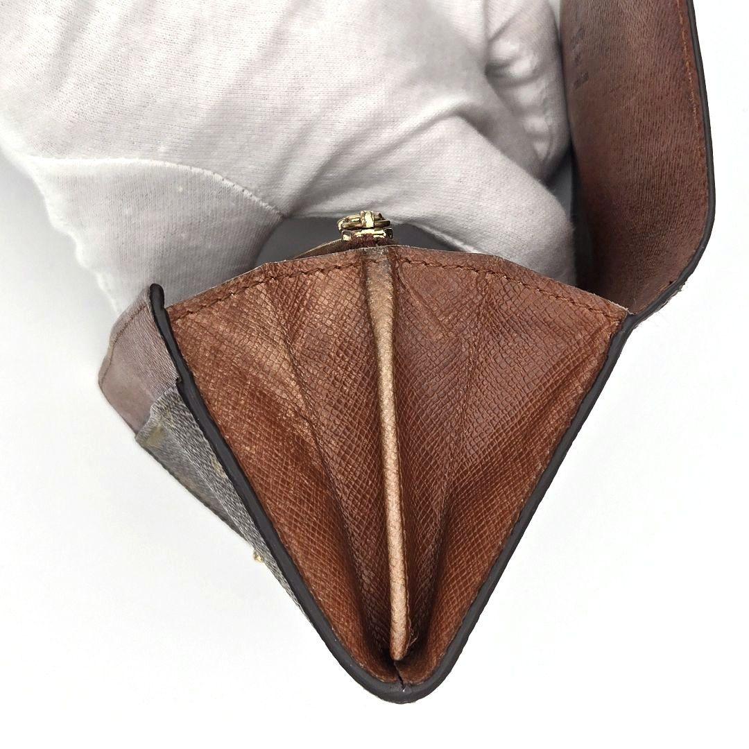 ルイヴィトン モノグラム 二つ折り 財布 小銭入れ カード入れ ポルト