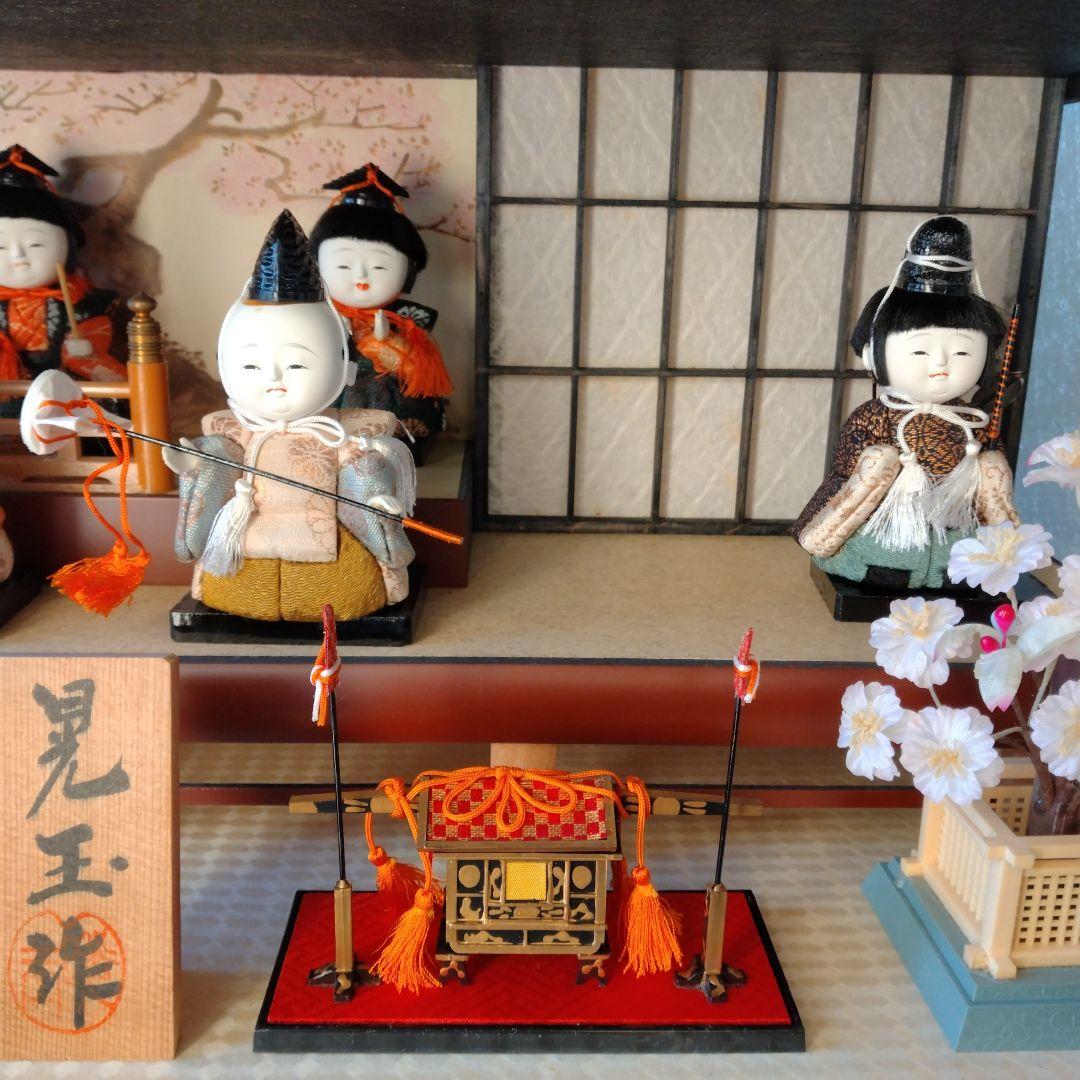 木目込み雛人形