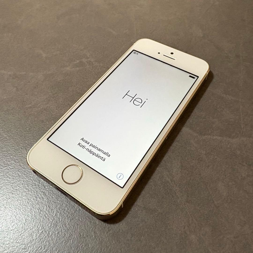 Apple iPhone 5s ゴールド 本体 - メルカリ