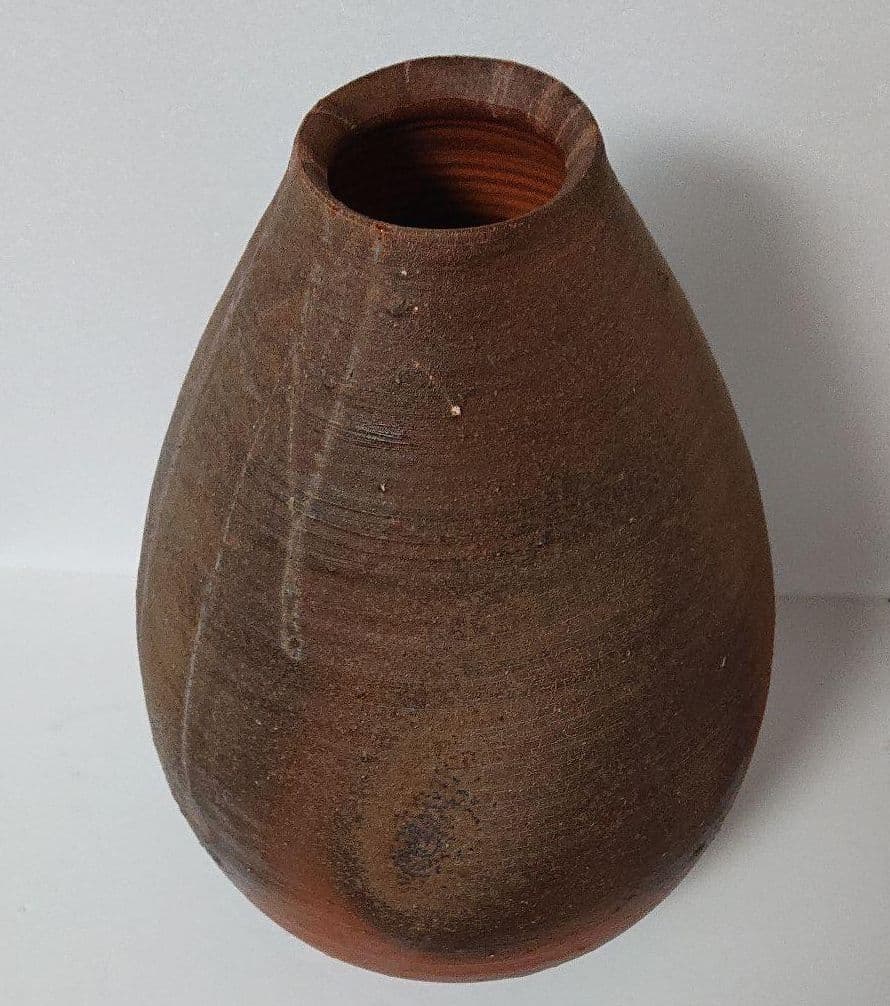 花生　人間国宝　伊勢崎淳　備前焼