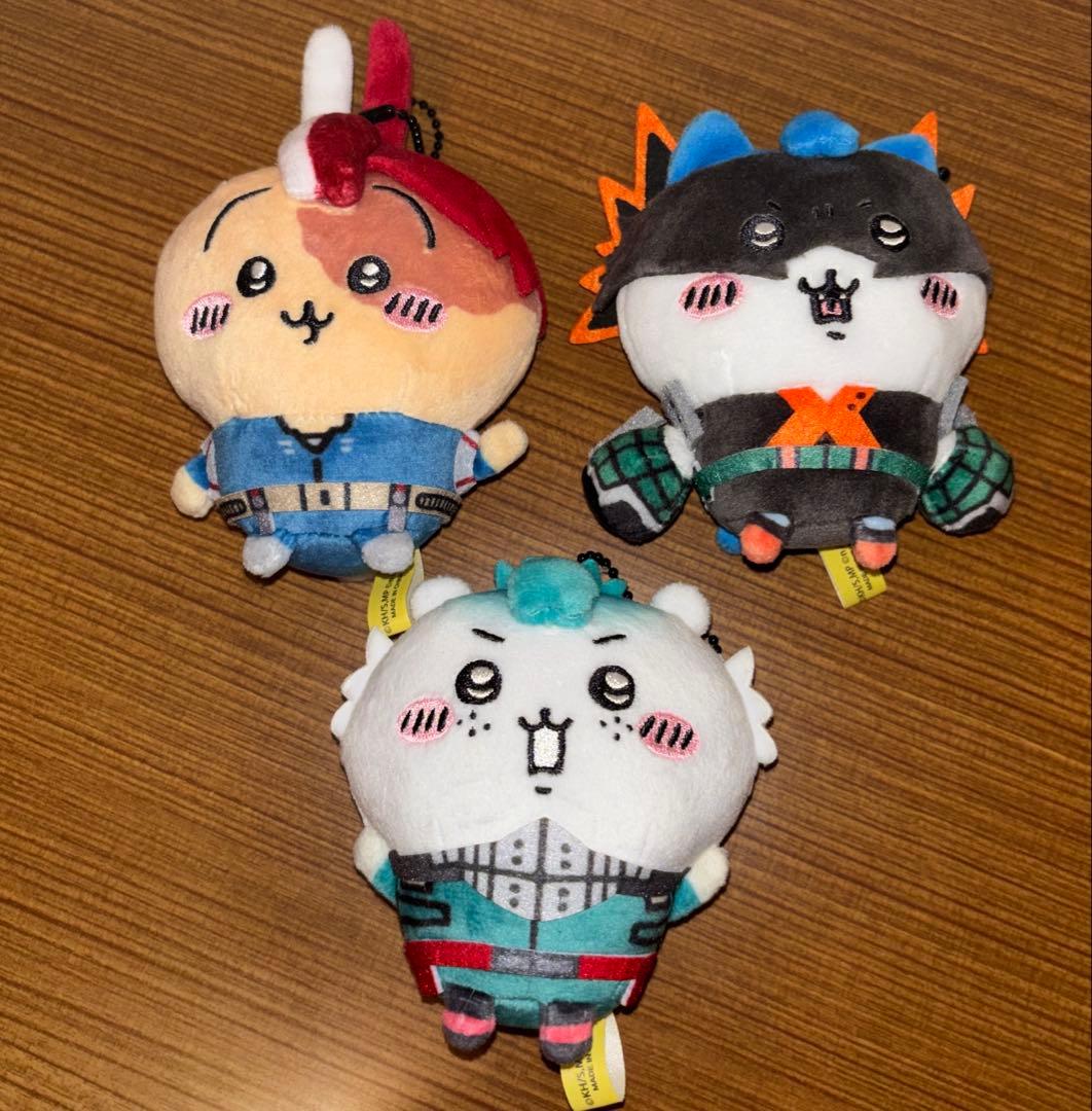 ちいかわ ヒロアカ マスコット 3点セット - メルカリ