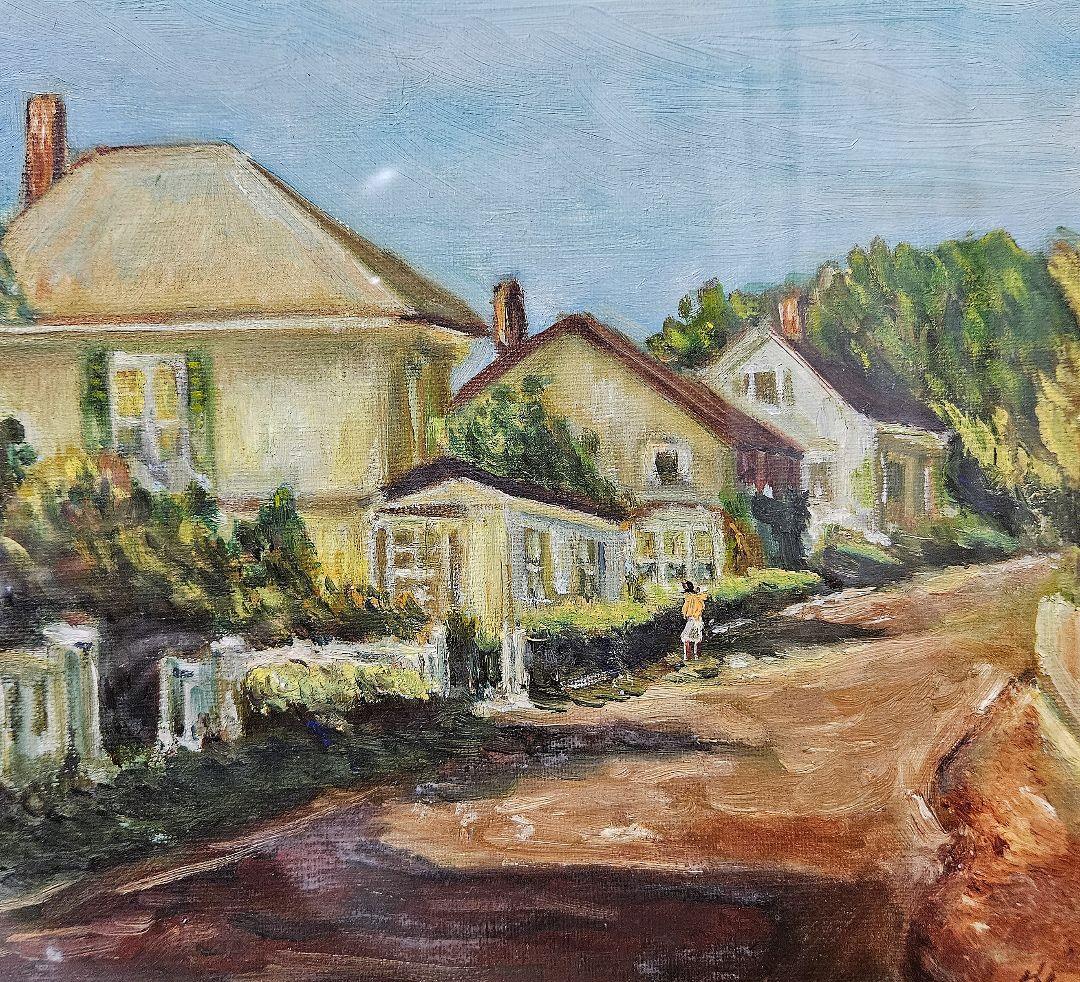 【真筆保証❗】 岡喜八郎筆　F3号　油彩　肉筆　光風会会員　日展会友　額装