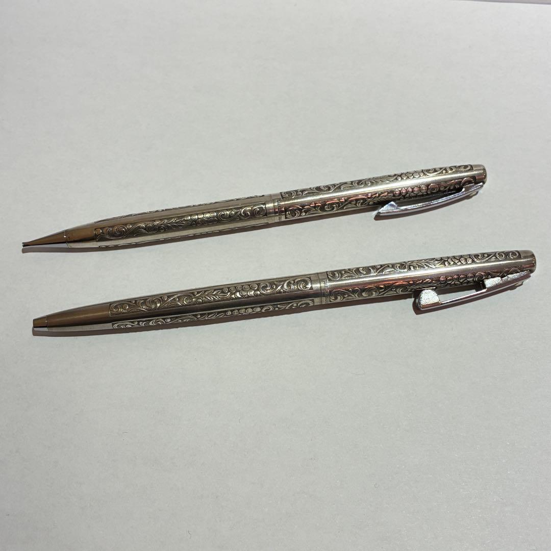 ♠ SHEAFFER シェーファー ボールペン シャーペン セット 葡萄 唐草