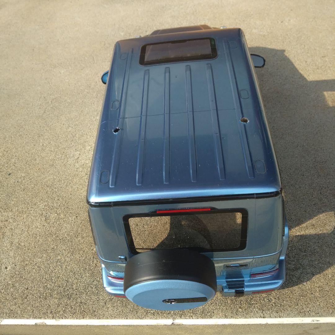 タミヤラジコンＣＣー０１用スペアボディ メルセデス・ベンツ Gクラス 青