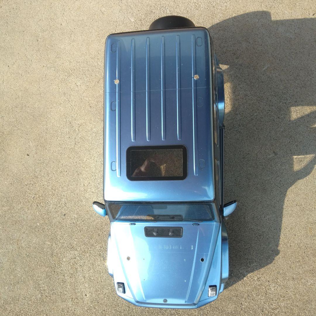 タミヤラジコンＣＣー０１用スペアボディ メルセデス・ベンツ Gクラス 青