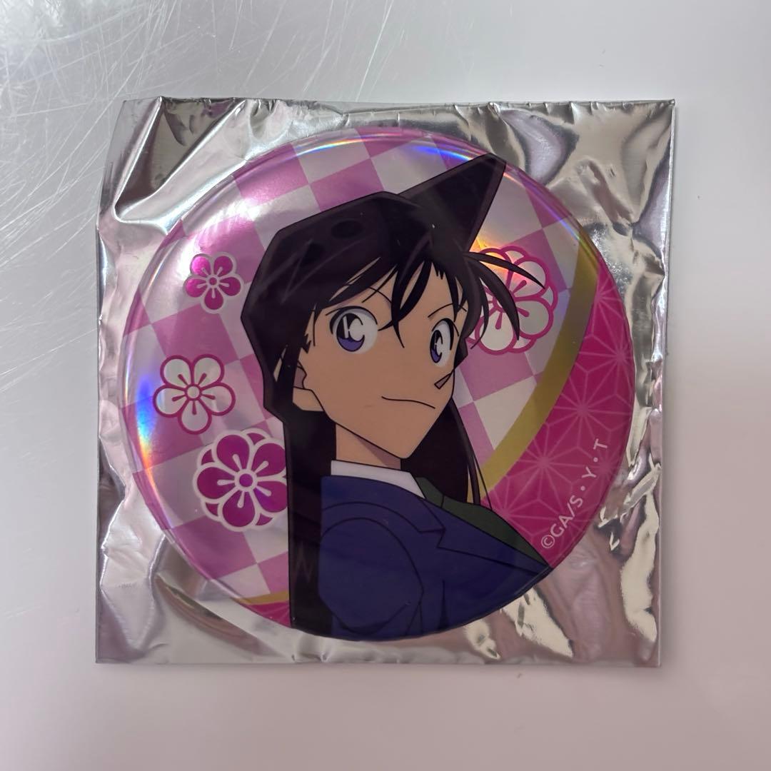 名探偵コナン 毛利蘭 缶バッジ - メルカリ