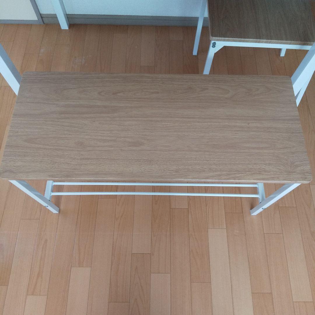 木目調ダイニングテーブル4点セット