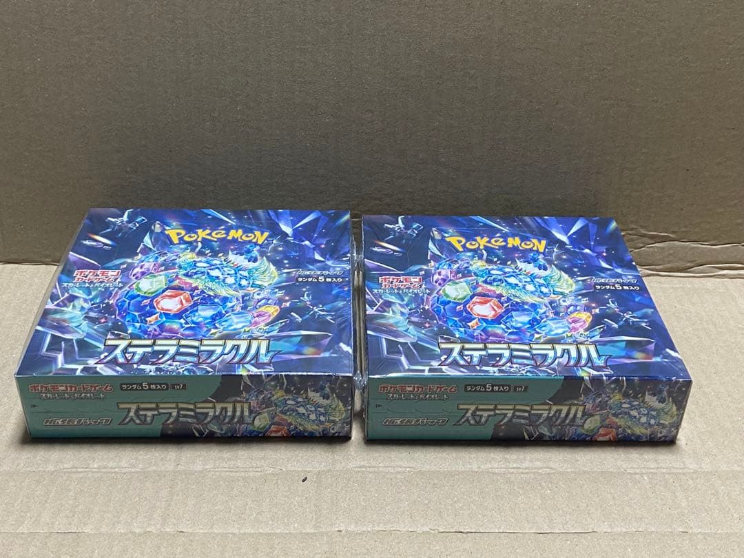 ポケモンカード ポケカ　ストラミラクル　2箱